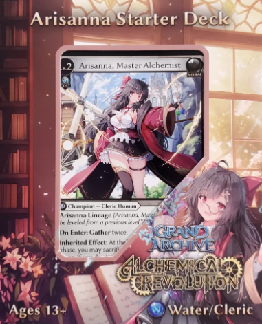 Grand Archive Alchemical Revolution Arisanna Starter Deck | Cade's